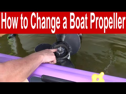 Comment faire pour installer un bateau à hélice