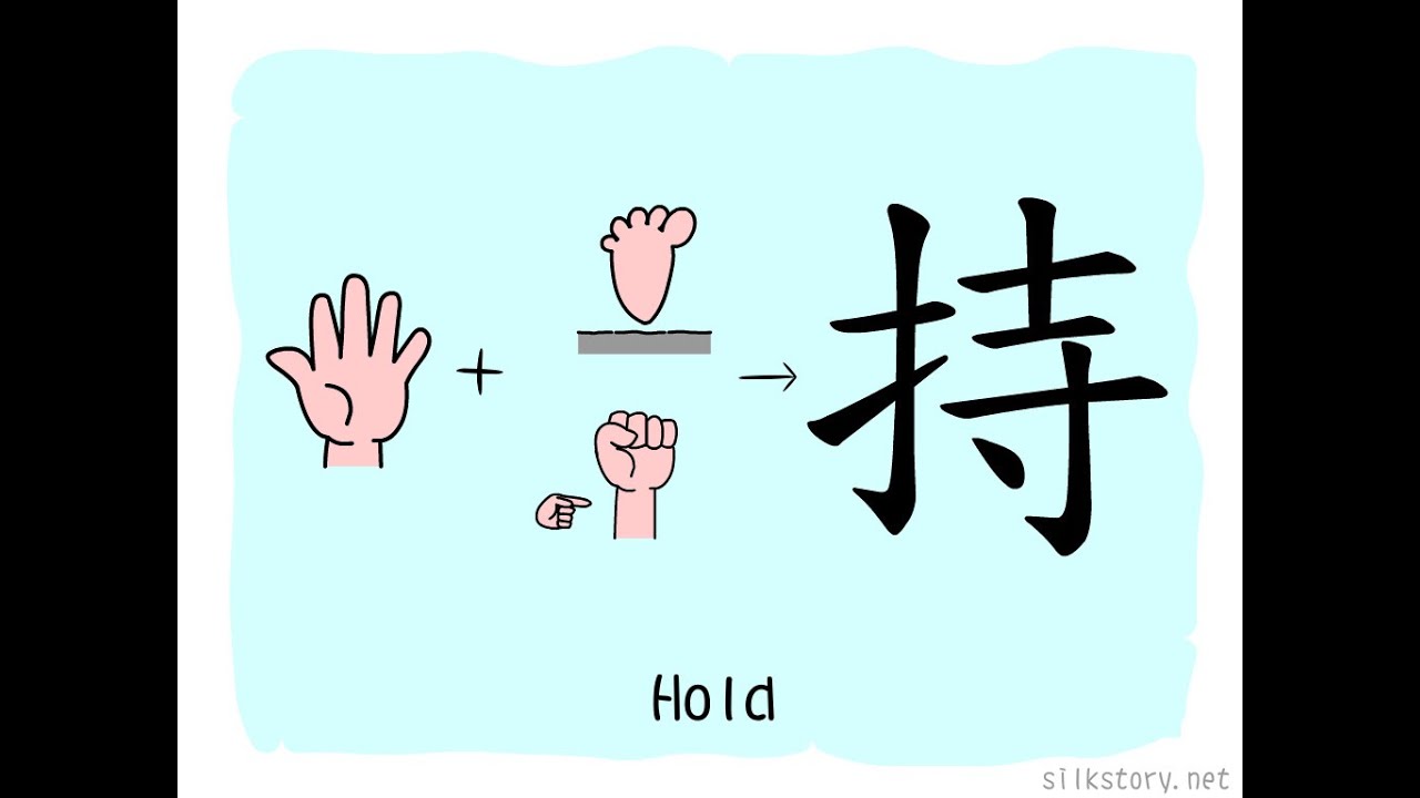 The Story of Chinese Character : 持 - YouTube