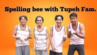 Spelling bee with Tupeh Family | Sobrang Laptrip | Tausug vlogger | BorjakTV