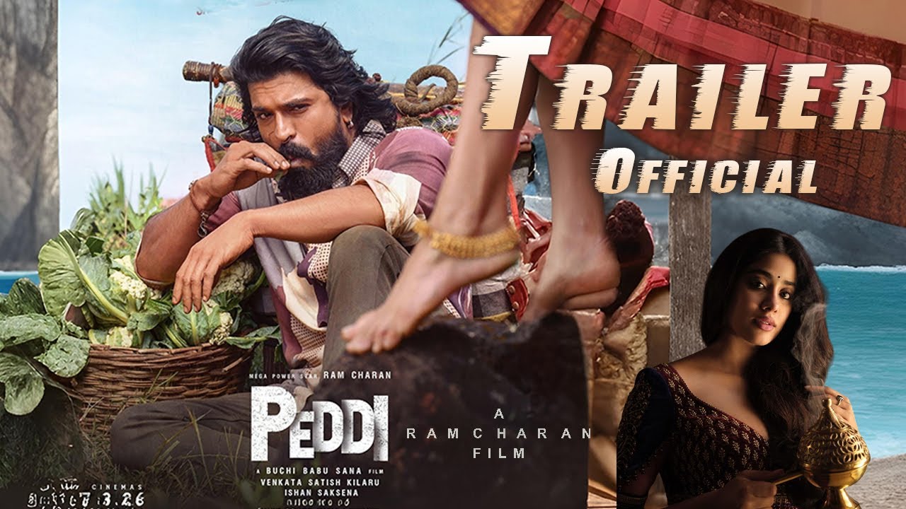 Peddi New Movie Trailer | Ram Charan | Janhvi Kapoor | Buchi Babu Sana | Ram Charan Peddi Trailer
