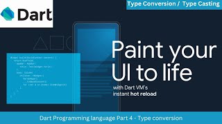 Dart Part 4- Type Casting in Dart Made Simple β A Must-Know for Every Developer!