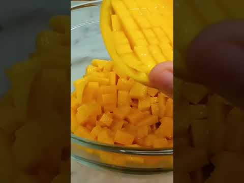 آيس كريم مانجو اقتصادى بمكونين فقط
