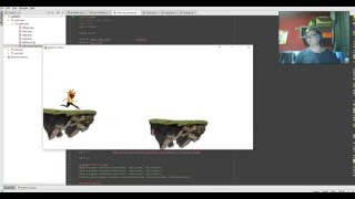 pygame python - side scrolling jumper - animations revisited - progress video 3.5