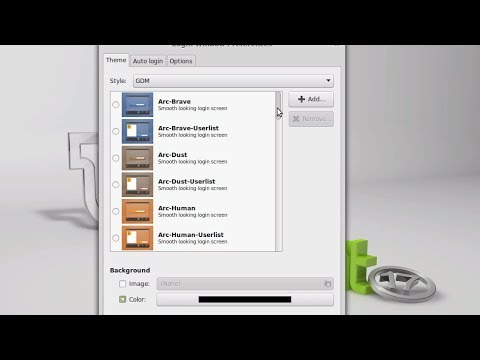 Install & Change GDM theme for Login Screen in Linux Mint