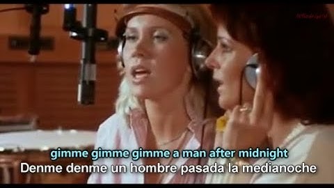 ABBA - Gimme! Gimme! Gimme! [Lyrics y Subtitulos en Español]