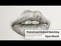 How To Draw An Open Mouth Drawing Tutorial
