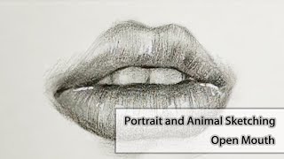 How to Draw an Open Mouth - Drawing Tutorial