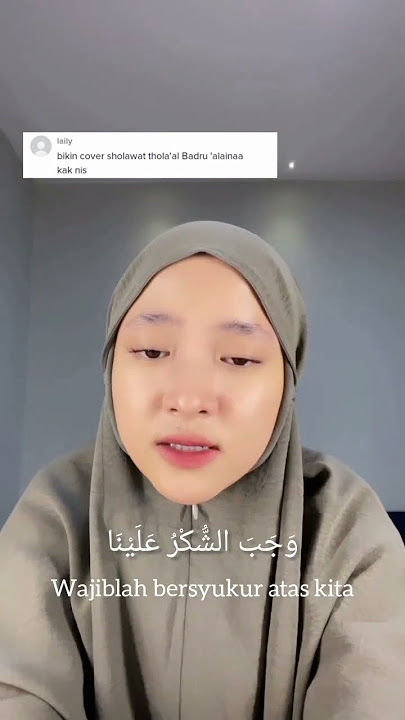 Thola'al Badru 'Alaina💛 #nissasabyan #sabyan #sholawat