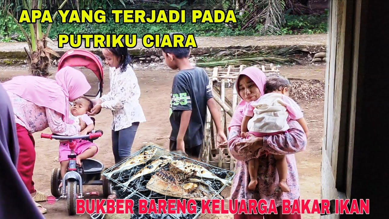 Putri Kecilku Tertidur Nyenyak di Atas Kereta + Bukber Keluarga Seru Bakar Ikan di Pantai!