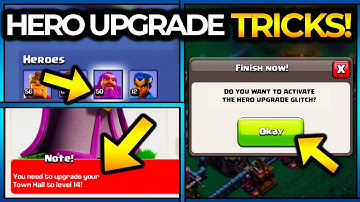 These SECRET TRICKS help you upgrade your heroes FAST in Clash of Clans! TH13 Let