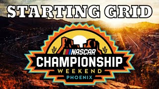 2025 NASCAR Cup Series Championship Race Starting Grid