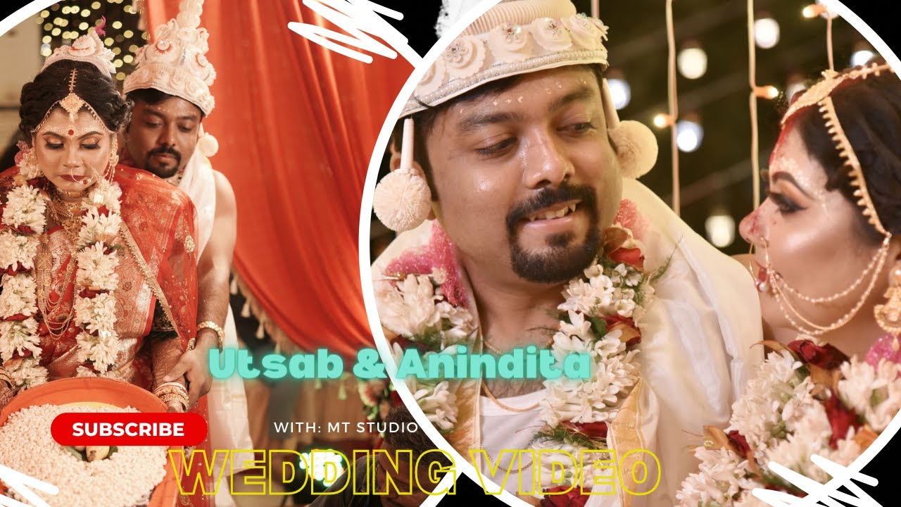 BEST BENGALI WEDDING VIDEO | Utsab & Anindita | CINEMATIC WEDDING VIDEO MTSTUDIO INDIA 2022