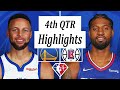 Golden State Warriors vs. LA Clippers Full Highlights 4th Quarter | NBA Season 2021-22