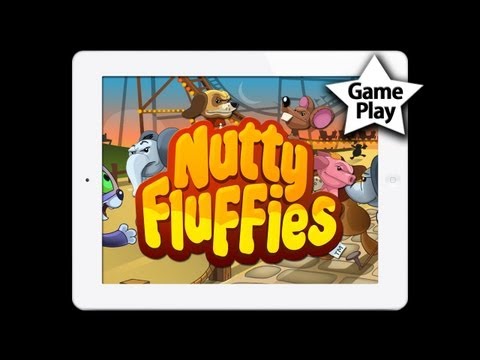 NUTTY FLUFFIES ROLLERCOASTER for iPad/iPhone/iPod - GAMEPLAY