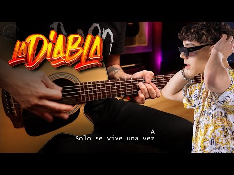La Diabla - Xavi GUITARRA Cover REQUINTO + ACORDES Christianvib