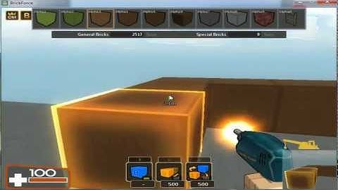 Lets Play Brickforce - Building your first custom map