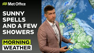 17/05/24 – Bright with some scattered showers – Morning Weather Forecast UK –Met Office Weather Resimi