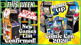 This Week 233 - Arcade1up SDCC 2026 Reveals, A Sneak Peek At Burgertime's NEW Games List