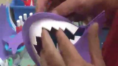 Japanese Puppet Shark Workshop 6, How to make it.