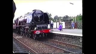 Changing Locos at Appleby 1990