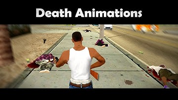 GTA San Andreas Death Animations mod