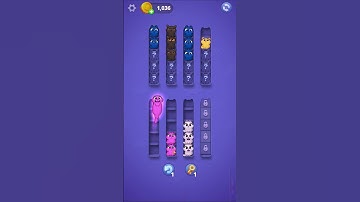 Kitty Sort: Twisted Tails Level 6 | Funny Games