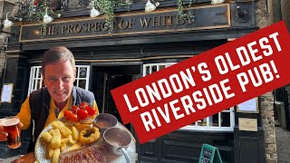 A STEAK LUNCH in one of LONDON'S OLDEST pubs!