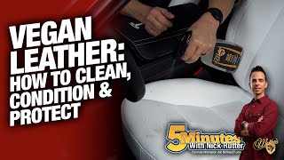 Vegan Leather: How To Clean, Condition, & Protect | Electric Car Detailing