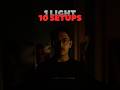 I showed you 10 lighting technique using just 1 light #lightingtechniques #cinematic #lightingsetup
