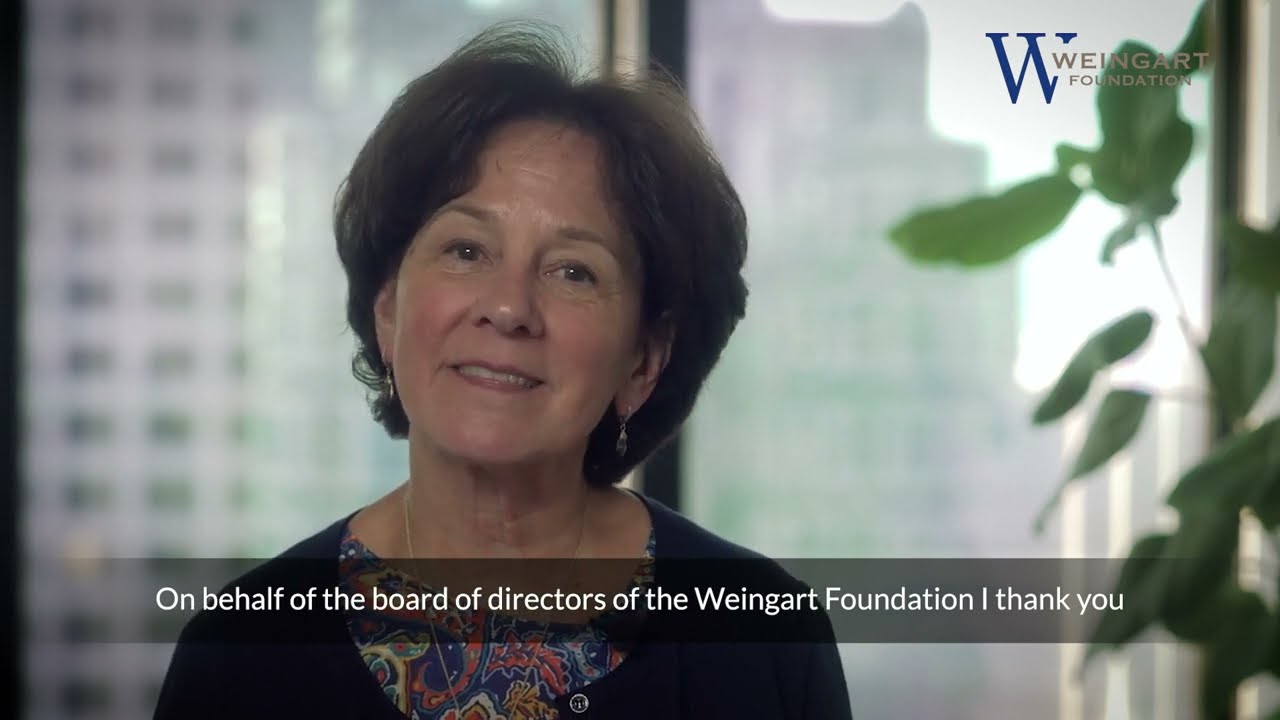 A message from Weingart Board Chair, Monica Lozano