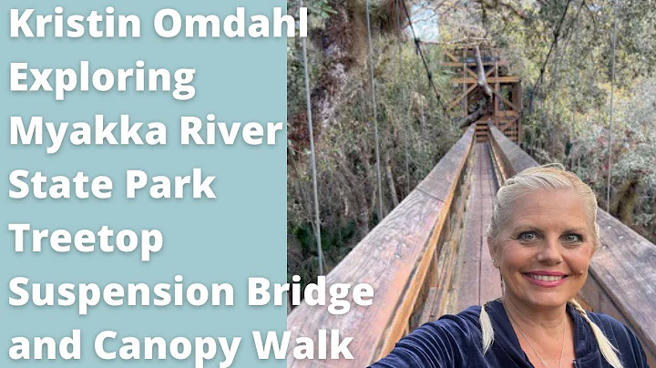 Kristin Omdahl Exploring the Treetop Suspension Br...