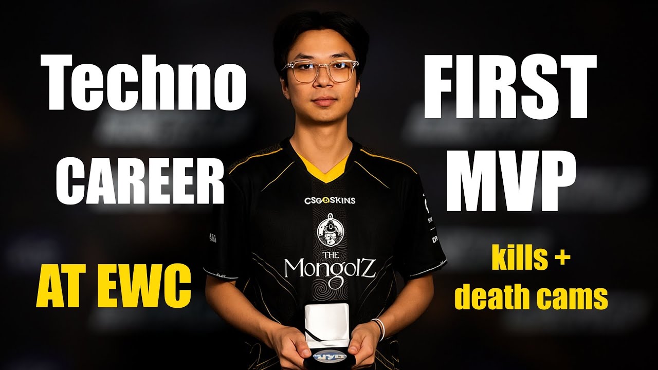 Techno first career MVP at Esports World Cup 2025 | kills and deathcams