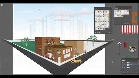 Perspective City in Adobe Illustrator