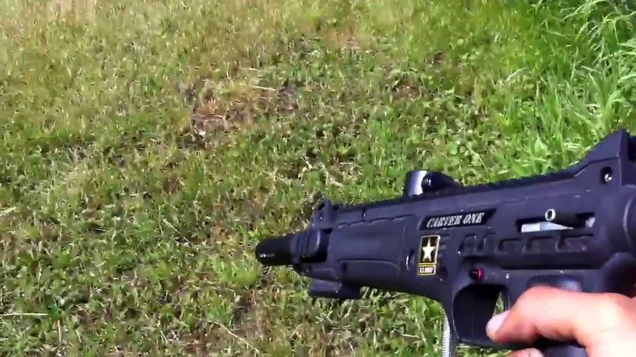 Tippmann U S Army Carver One Shooting YouTube