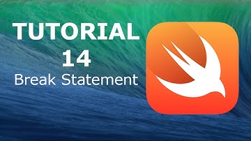 Swift Programming Tutorial 14 - Break Statement
