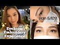 Eyebrow Embroidery Experience ‼️