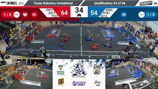 qm24 2023 Texas Robotics Invitational