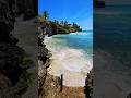Crashing waves by the beach in Barbados! #barbados #caribbean #waves #beach #clearwater #sea #shorts