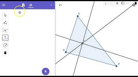 Using the ANGLE BISECTOR Tool: GeoGebra Beginner Exercise 11