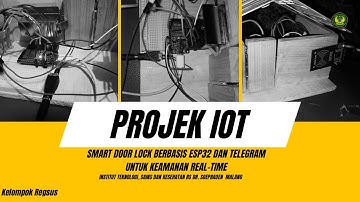 Smart Door Lock Berbasis ESP32 dan Telegram untuk Keamanan Real-Time