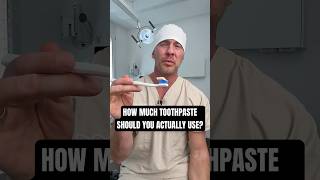 Most toothpaste ads show you covering the entire brush.