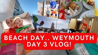 BEACH DAY | WEYMOUTH DAY 3 VLOG!