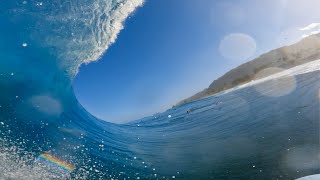 RAW POV: WHAT A 15ft BARREL LOOKS LIKE AT PIPELINE ON MY SOFTTOP