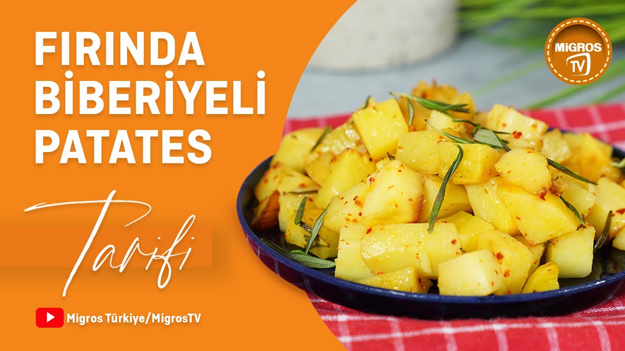 Fırında Biberiyeli Patates Tarifi