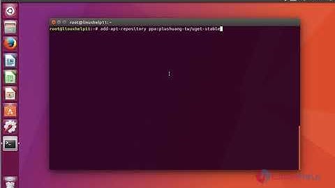 How install uget 2.2.0 in Ubuntu 17.04