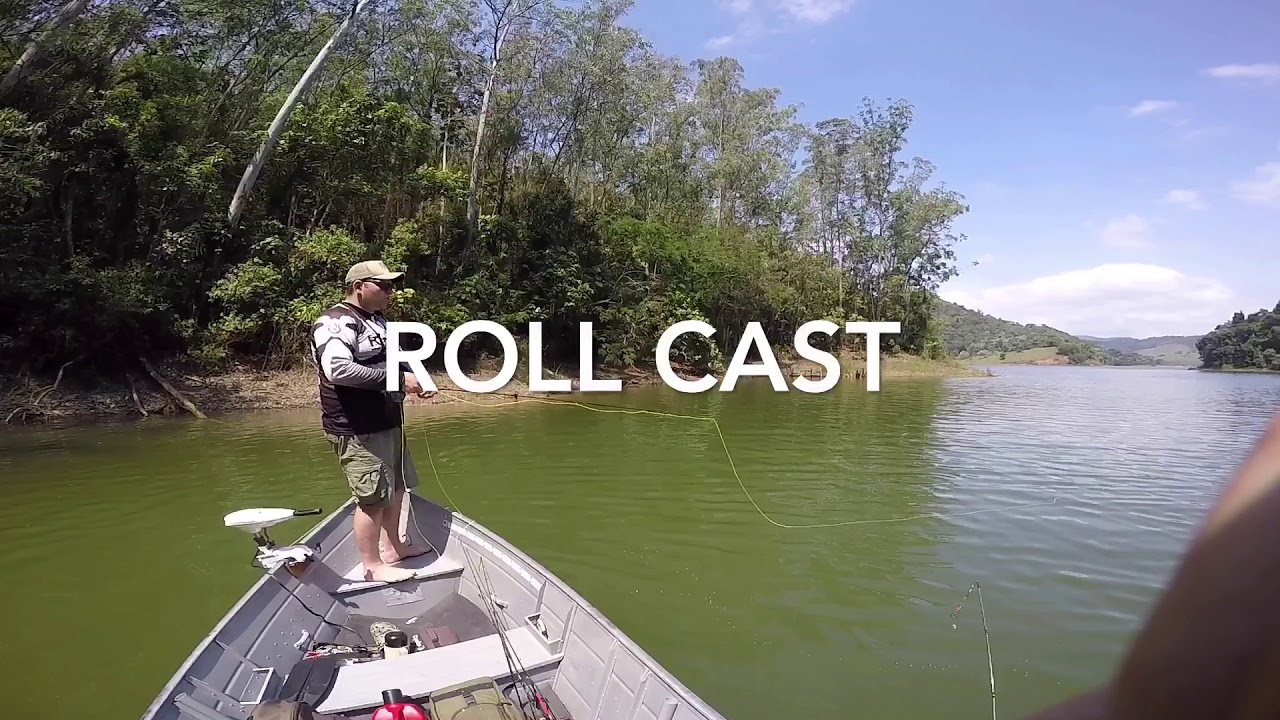 DICA RÁPIDA DE PESCARIA Arremesso de FLY FISHING FALSE CAST e ROLL