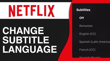 How To Change Subtitle Language On Netflix - Easy Tutorial