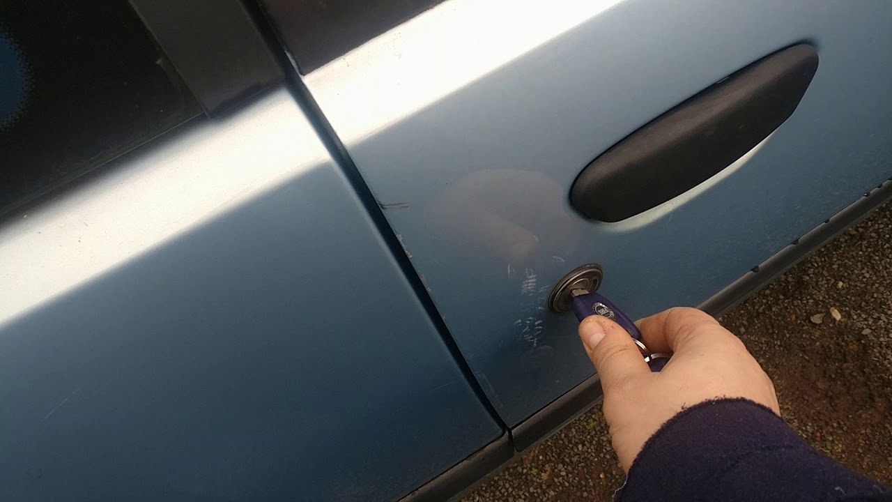 Fiat Punto 2002 central lock system not working YouTube