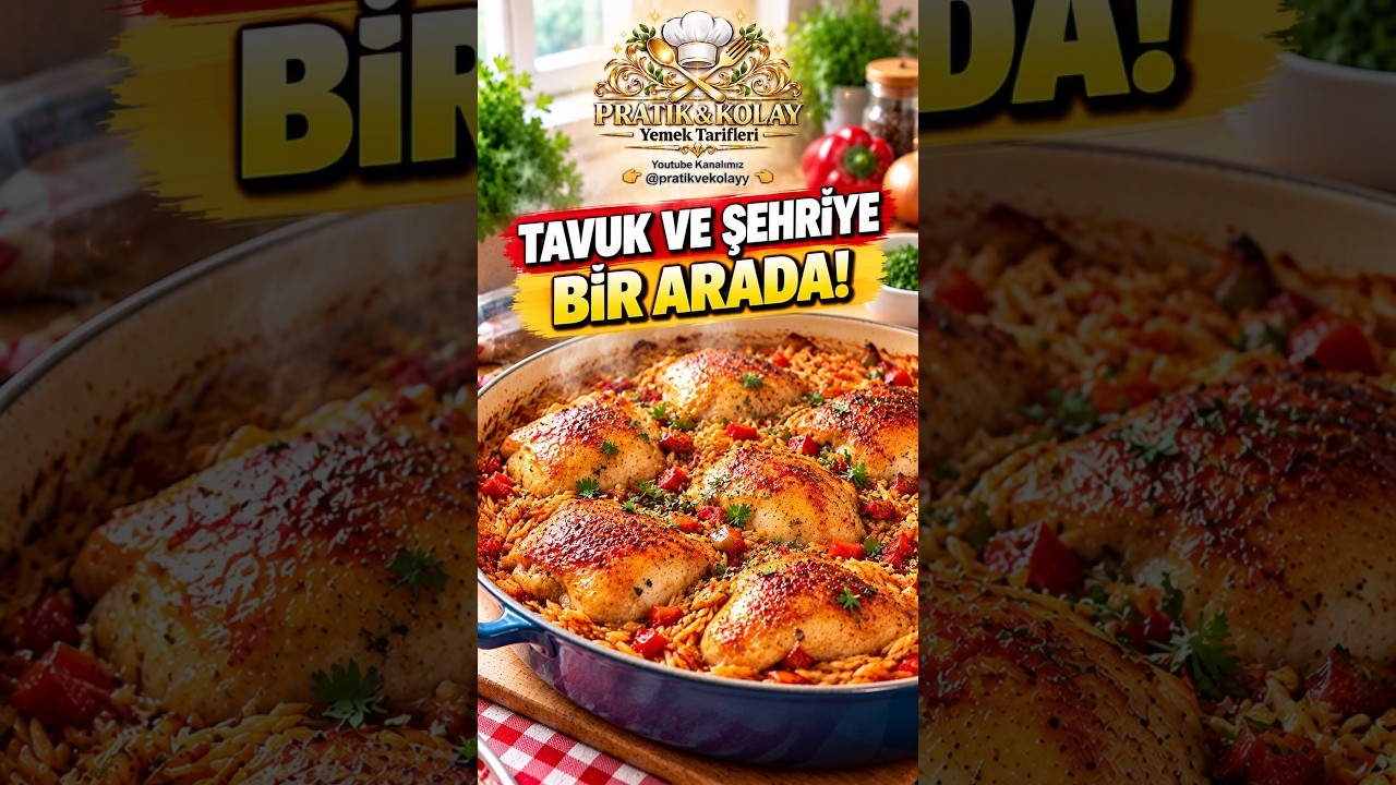 Tavuk ve Şehriye Bir Arada! 😍 Tencerede Şehriyeli Tavuk Kapama #tavuk #yemek #food #recipe #shorts Tavuk ve Şehriye Bir Arada! 😍 Tencerede Şehriyeli Tavuk Kapama #tavuk #yemek #food #recipe #shorts