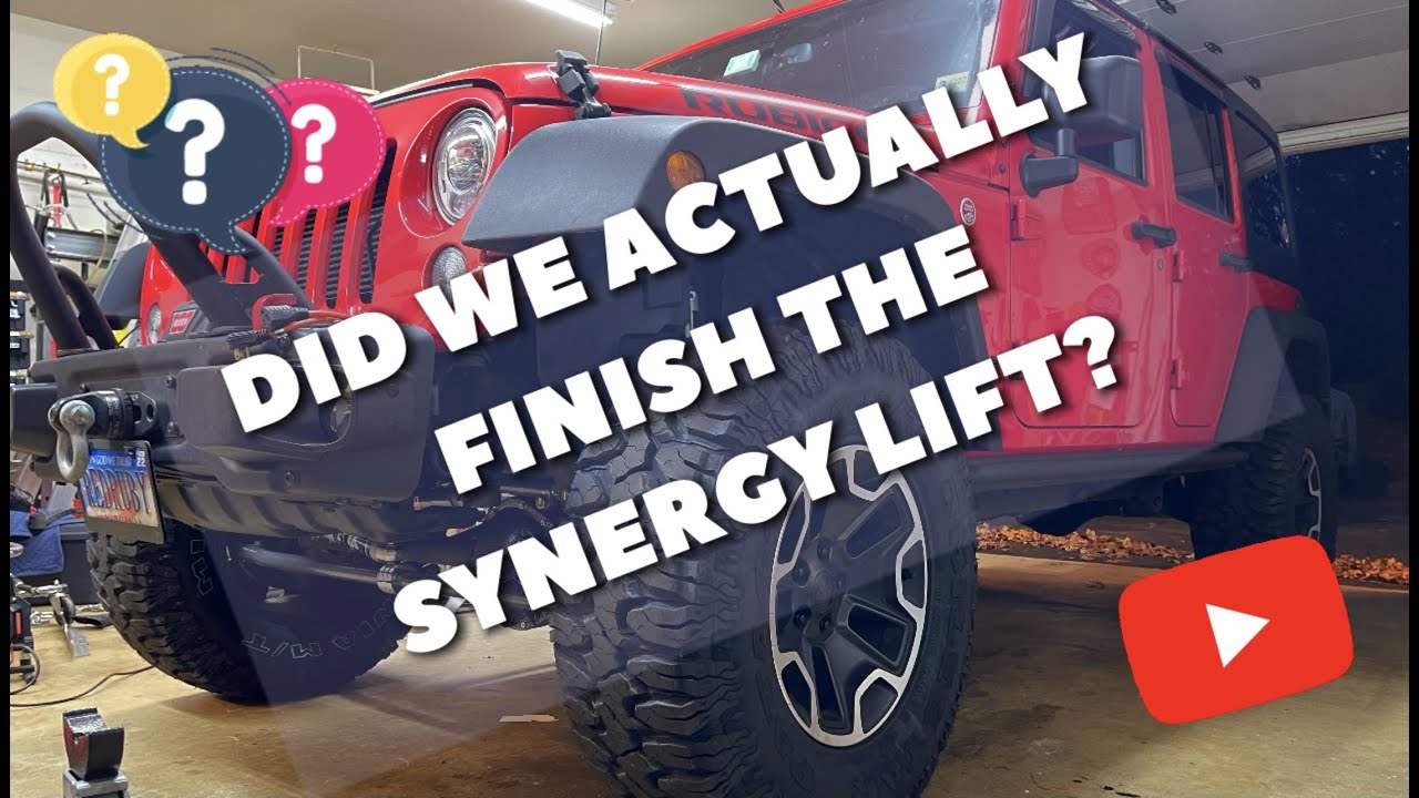 DID WE FINISH THE SYNERGY LIFT KIT? - YouTube